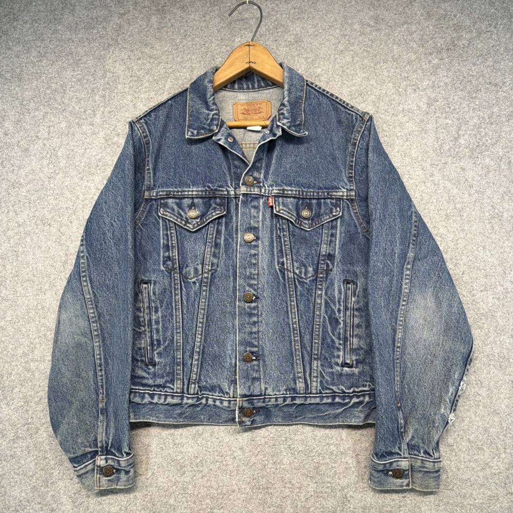 Vintage Levis Type III Trucker Jean Jacket 36 70506-0216 Made In USA